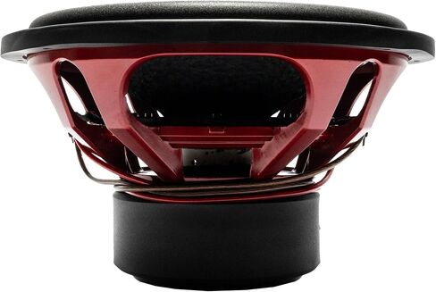 American Bass Hawk 12" SUBWOOFER, 1500 Watts RMS/3000 Watts Max Power, 4 Ohm Voice Coils, Heavy Duty cast Aluminum red Powder Coated Basket in Saudi Arabia