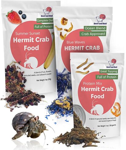 A Trio of Delightful Offerings - Crabby Bug Blend, Fruity Breakfast Blend, and Deep Ocean GreenSand - All in One Bundle Pack of 3 in Kuwait