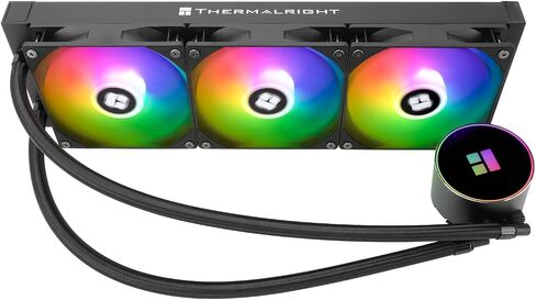 Thermalright Frozen Magic 240 White ARGB V2 CPU Aio Cooler, Double High-Performance PWM Fans with 1600RPM, for Intel LGA1150/1151//1200/2011/ 1700&AMD:AM4/AM5, PC Cooler Aio, 240 Liquid Cooling Row in Saudi Arabia