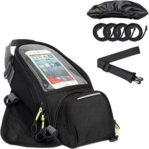 Magnetic Tank Bag for Motorcycles Universal Phone Holder Water Resistant Gas Tank Pouch in Saudi Arabia
