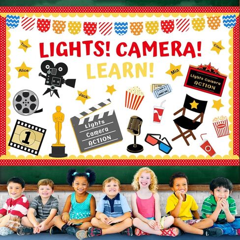 Countdown to Summer Bulletin Board Decoration Set, End of The Year Classroom Decor Hawaiian Luau Bulletin Board Border Tropical Palm Cutouts for Classroom Window Door Wall Home Office School 81Pcs in Kuwait