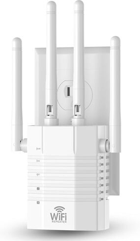 WiFi Extender, WiFi Extender Signal Booster, WiFi Booster, WiFi Range Extender, WiFi Repeater, Covers Up to 12880 Sq.ft and 105 Devices, WiFi Extenders Signal Booster for Home, Internet Router in Saudi Arabia