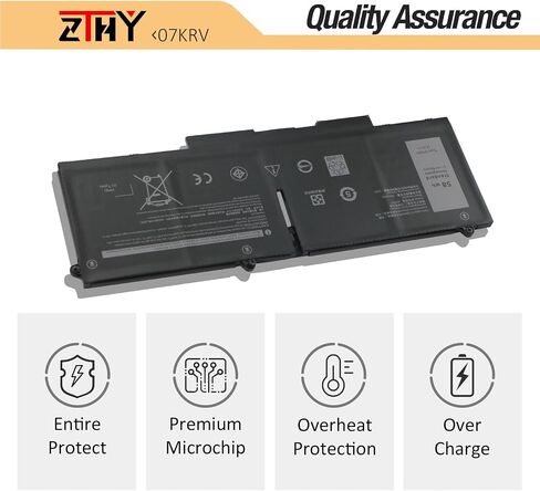 ZTHY 48Wh 8858X Laptop Battery Replacement for Dell Inspiron 14R 5420 15R 5520 7520 17R 5720 7720 4420 4520 4720 7420 Latitude E5420 E5520 E5530 E6420 E6430 E6520 Vostro 3460 3560 T54FJ 11.1V 6-Cell in Saudi Arabia