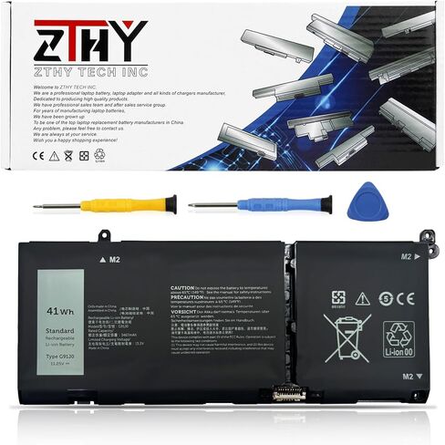 ZTHY 48Wh 8858X Laptop Battery Replacement for Dell Inspiron 14R 5420 15R 5520 7520 17R 5720 7720 4420 4520 4720 7420 Latitude E5420 E5520 E5530 E6420 E6430 E6520 Vostro 3460 3560 T54FJ 11.1V 6-Cell in Saudi Arabia