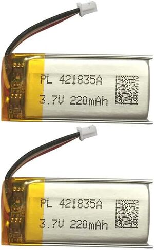 AOLIKES 220mAh Replacement Battery for Sennheiser DW Office Pro1- DW Series, SD Office SD Pro1- SD Series Wireless Headsets,421835A 401835 Battery in Saudi Arabia
