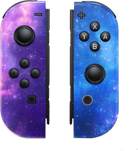 Toxfla for Nintendo Switch Controller, Switch Controller Replacement Accessories with Double Vibration/Wake-Up/Screenshot/Motion Control in Saudi Arabia