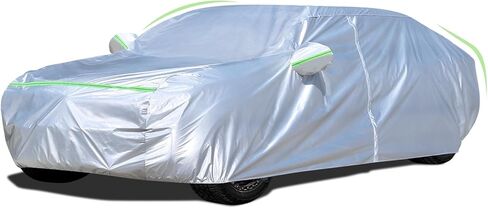 SUV Car Cover (175-190 inches) - Universal Fit, Waterproof, Dupont Oxford, All Weather, Hail Protector, Sun Protection, Door Zipper in Kuwait