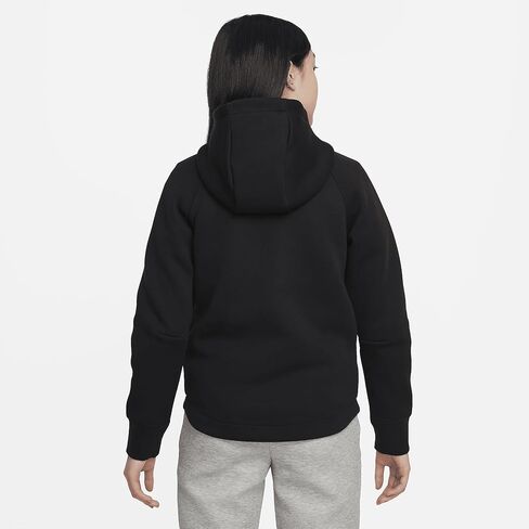 هودي NSW Tech Fleece بسحاب كامل للفتيات من Nike (للأطفال الصغار/الأطفال الكبار) in Saudi Arabia