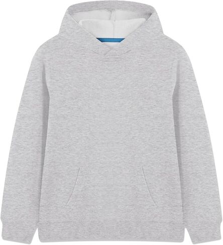 Phedrew Kids Cotton Hoodies Toddler Fall Pullover Hooded Medium Weight Sweatshirts with Pocket for Boys and Girls in Kuwait