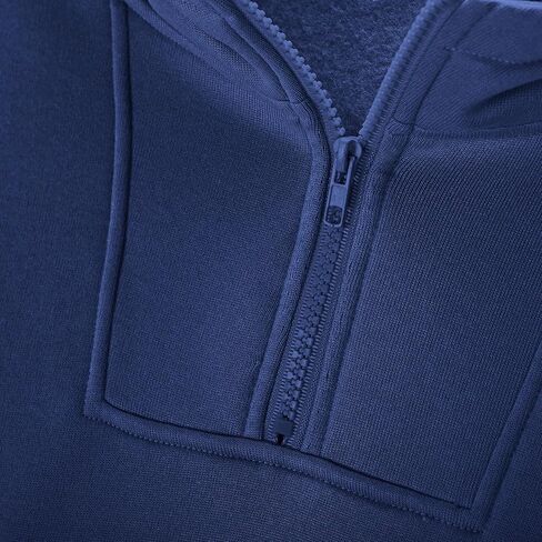 Girls Half Zip Hoodies Fleece Quarter Zip Pullover Sweatshirts Fall Clothes for Teen Girls Thumb Hole in Saudi Arabia