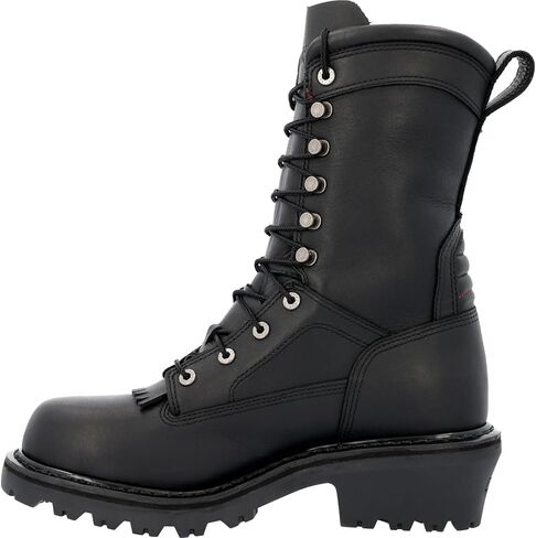 ROCKY Code Red Hotshot Logger Fire Boot, Black, Size 16(XW) in Saudi Arabia
