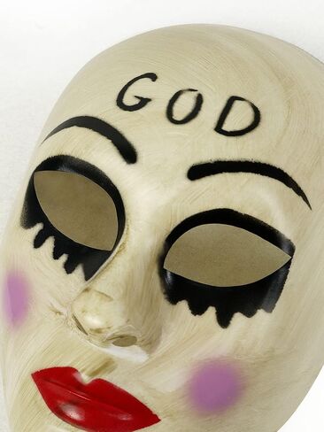 HOMELEX The Purge Cross Mask Anarchy Movie Mask Horror Killer Masked Halloween Costume Party in Kuwait