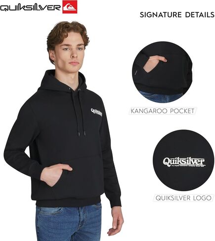 Quiksilver للرجال المنتظمة العادية Super Super Fleece Pullover Pullover sweatshirt in Saudi Arabia