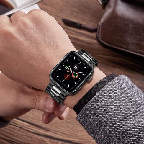 Guwet Pack 2 أشرطة معدنية متوافقة مع Apple Watch Band 38/40/41/42/44/45/46/49 مم ، شبكة حلقة مقاوم للصدأ وميلانوز لسلسلة IWatch Band Series Ultra2/SE2/SE/10/9 8 6 5 4 4 4 4 4 4 4 4 4 4 4 4 4 4 4 3 2 1 in Saudi Arabia