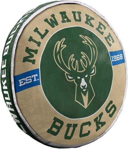 وسادة سحابة للسفر مقاس 15 بوصة من Northwest 1NBA148000015RET Company Milwaukee Bucks، متعددة الألوان in Saudi Arabia