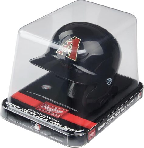 Rawlings | Official MLB Mini Replica Baseball Helmet | Display Stand Included | All MLB Teams in Saudi Arabia