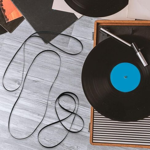 حزام القرص الدوار لـ Audio-Technica AT-LP60 & AT-PL50، حزام مشغل تسجيل ستيريو تلقائي استبدال أحزمة القرص الدوار المطاطية in Saudi Arabia
