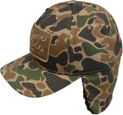 John Deere CA Sherpa Lined Trapper Cap/Hat with Patch - LP88249 in Saudi Arabia