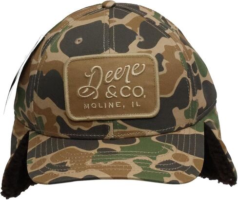 John Deere CA Sherpa Lined Trapper Cap/Hat with Patch - LP88249 in Saudi Arabia