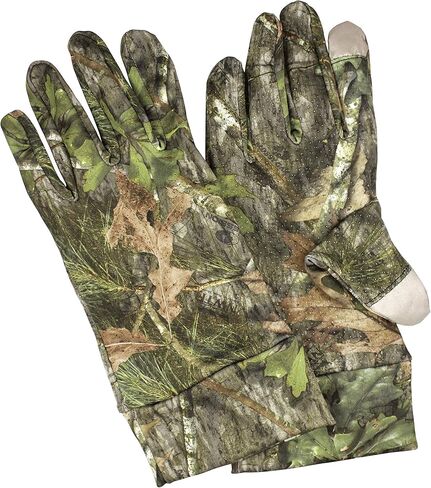 قفازات Grind MO Bottomland Camo تركيا، قفازات مموهة خفيفة الوزن متوافقة مع شاشة اللمس لصيد تركيا in Kuwait