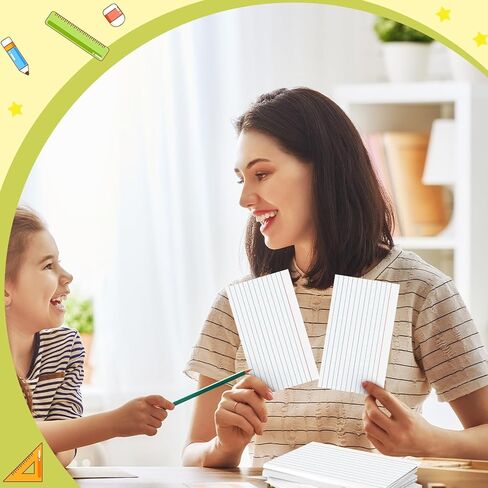 240 Count Colored Index Cards 3x5 Inch Flash Cards Flashcards Heavy Wight Note Cards for Studying School College Office Supplies in Kuwait