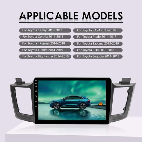 16PIN Car Radio Wiring Harness for Toyota Corolla RAV4 Camry 4Runner Tundra Highlander 2014-2018, Aftermarket Stereo Wire Harness with CANBUS Adapter Support JBL Amp, Backup Camera, SWC in Kuwait