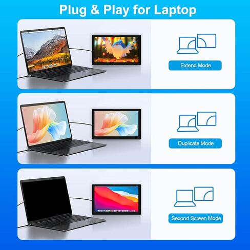 Gallagher 7 Inch Touchscreen Monitor,Compatible with Raspberry Pi(PI5/PI4/PI3B+/PI3/PI2/ZERO),1024X600 IPS Monitor with Dual-Speaker HDMI Interface Supports Windows/Noobs/Kali-Linux(7'' 1024 * 600-A) in Saudi Arabia