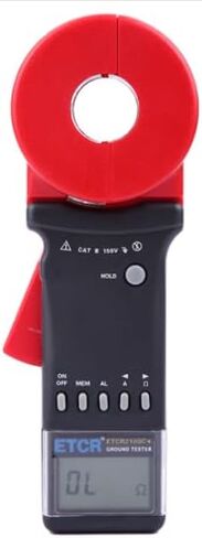 ETCR2100C 0.01‑1200Ω Multifunctional Clamp Earthing Meter 0mA‑20A Clamp Ammeter in Saudi Arabia