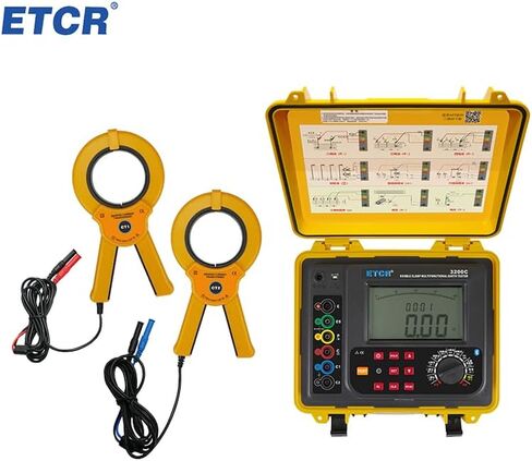 جهاز قياس المقاومة الأرضية ETCR3200C جهاز قياس المقاومة الأرضية ETCR3200C مقاوم للماء بمشبك مزدوج نطاق القياس: 0.00Ω~300KΩ، فئة الدقة: ±2% rdg±3dgt in Saudi Arabia