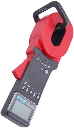 ETCR2000PLUS Ground Resistance Tester,Ozgkee Ground Resistance Meter 0.01‑1200Ω Clamp Ground Earth Resistance Tester Meter Digital Clamp Meter Earth Tester Clamp in Saudi Arabia