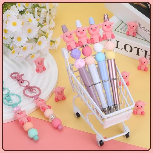 12pcs Silicone Focal Beads, Butterfly Silicone Beads for Keychain Making Butterfly Silicone Beads for Pens Shape Silicone Butterfly Beads for Bracelet Necklace Crafts (Colored Butterfly) in Kuwait