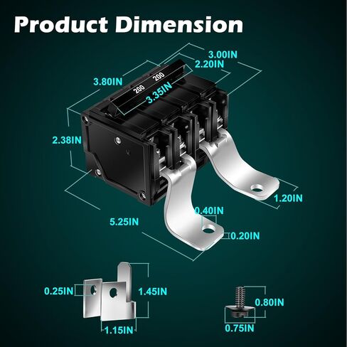 #MBK200 مجموعة تحويل الكسارة الرئيسية 200 أمبير ذات قطبين، متوافقة مع مراكز تحميل Siemens EQ، 120/240 VAC، حماية من التحميل الزائد/الدائرة القصيرة، قطعة بديلة EQ9685 in Kuwait