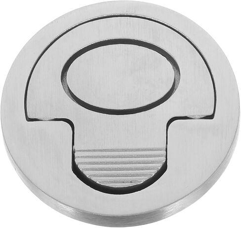 DECHOUS Boat Deck Hatch Handle, Round Steel Flush Pull Latch Marine Lift Ring Locker Hardware for Boat Locker Window Drawer Cupboard in Saudi Arabia