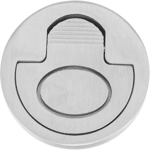 DECHOUS Boat Deck Hatch Handle, Round Steel Flush Pull Latch Marine Lift Ring Locker Hardware for Boat Locker Window Drawer Cupboard in Saudi Arabia