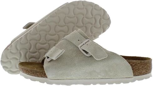 Birkenstock للجنسين Zurich BS من جلد الغزال الصنادل المنقوش in Kuwait