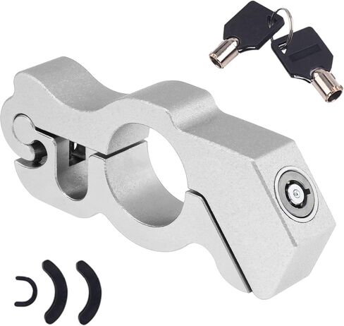 WANKANCE 2PACK ثقيلة دراجة نارية مضاد للسرقة مقود خانق قفل رافعة الفرامل الأمامية على دراجة ترابية الدراجة النارية ATV (الأزرق) in Saudi Arabia