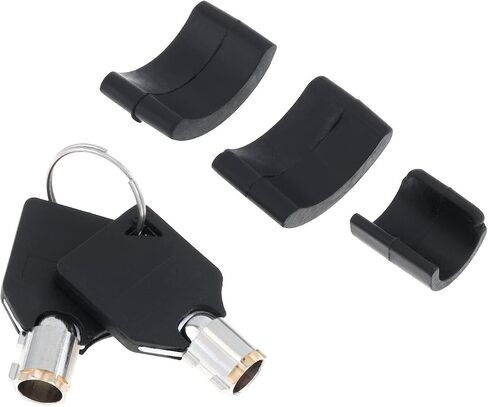 WANKANCE 2PACK ثقيلة دراجة نارية مضاد للسرقة مقود خانق قفل رافعة الفرامل الأمامية على دراجة ترابية الدراجة النارية ATV (الأزرق) in Saudi Arabia