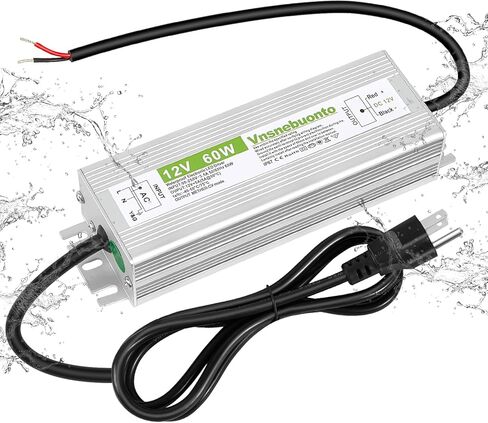 مزود الطاقة 12 فولت 300W ، 90-130V AC إلى محول 12V DC 25A ، برنامج تشغيل LED مقاوم للماء IP67 ، محول جهد منخفض 12 فولت ، محول مع 3 دبوس قابس لضوء LED ، الاستخدام الداخلي في الهواء الطلق in Saudi Arabia