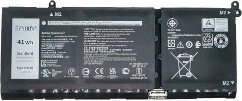 KV690 بطارية الكمبيوتر المحمول 99.5WH 8615MAH 6 خلايا 11.55V متوافقة مع Dell Precision 5680 / Precision 5690 Series WPYCV 6D2HW N7KV9 in Saudi Arabia