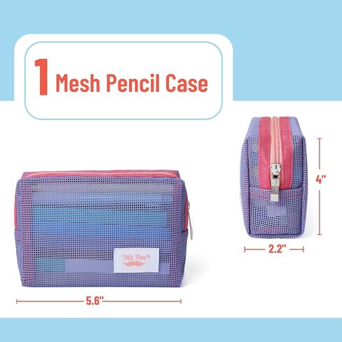 السيد Pen- mesh Bagous ، Blue ، Zipper Mesh Facs toorder in Kuwait