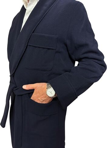 Men's Dressing Gown in Wool and Cashmere model Classic Shawl art. Londra in Saudi Arabia