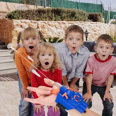 لعبة Spider SPIDER SPIDER SPIDER TOUY ، أدوات رائعة [بكرة كهربائية] حقيقية Superhero Superile-Play Thoughs Toys Great for Men and Kids in Kuwait