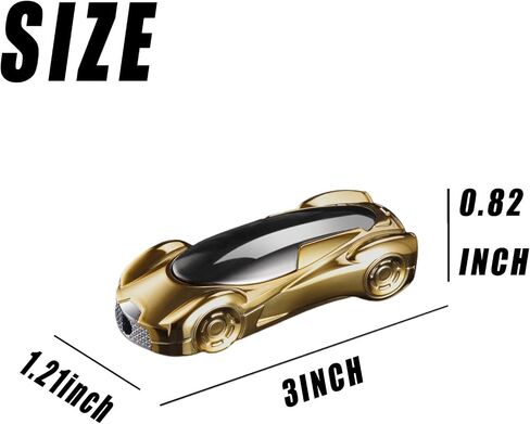 Butane Lighter, Cool, Creative Sports Car Shape, Fillable, Adjustable, Windproof Lighter, Gifts for Men（No Gas） in Saudi Arabia