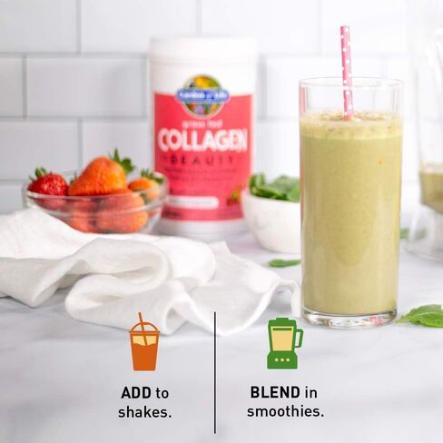 Garden of Life Strawberry Lemonade Grass Collagen ، 9.52 أونصة in Kuwait