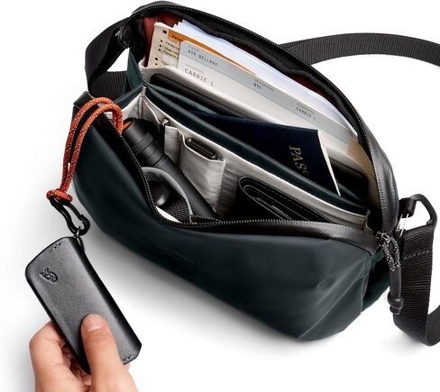 Bellroy Venture Travel Crossbody (حقيبة كروس سوداء/حقيبة سفر مع حماية RFID ومُحسّنة للسفر) in Kuwait