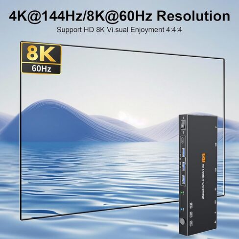 USB 3.0 Switch Selector 2 Computers Share 1 USB 3.0 Ports KVM Switcher USB for PC Laptop Keyboard Mouse Printer Scanner One Button Switch Adapter in Saudi Arabia