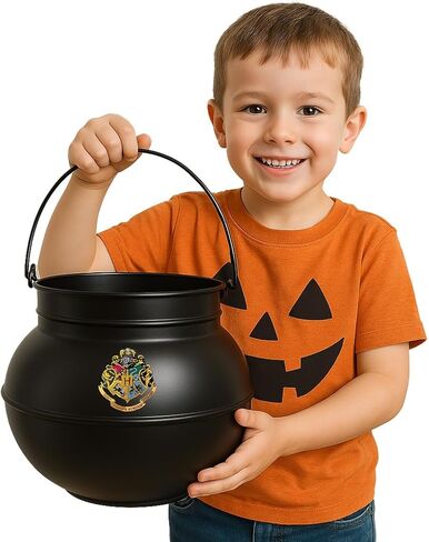 Disguise Harry Potter Hogwarts Cauldron Treat Pail, Official Wizarding World Costume Accessory in Saudi Arabia