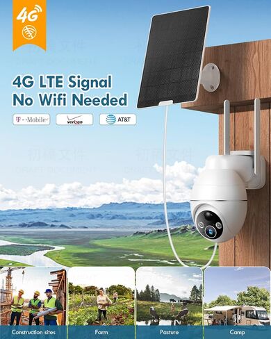 Security Cameras Wireless Outdoor Indoor, 2.4GHz WiFi Lightbulb Cameras for Home Security, 360°PTZ, Color Night Vision, Motion Detection, 2-Way Audio, Spotlight Audible Alarm in Saudi Arabia