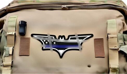 MD Mando Inspired Shield Patch [Hook Fastener Backing - PVC Rubber- MH8] in Saudi Arabia