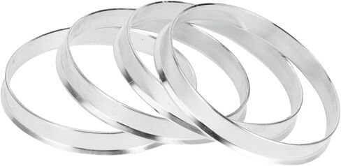 Hub Centric Rings, 72.6mm ID to 73.1mm OD Vehicle Wheel Hubrings Aluminum Alloy, 4 Pcs in Saudi Arabia